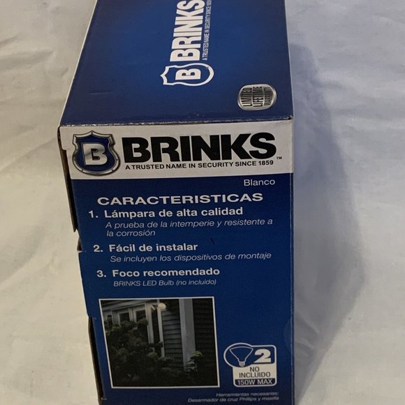 Brinks 7100W 2 Head Flood Security Light Hardware Included, Hardwired Lights - Picture 4 of 6